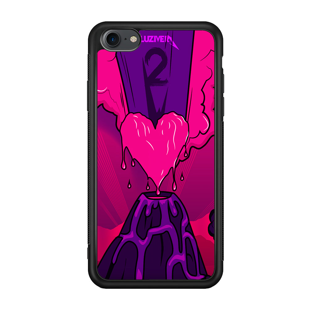 Lil Uzi Vert Cover Art iPhone 8 Case-Phone Case-Rubber Black (2D Case)-Altracase