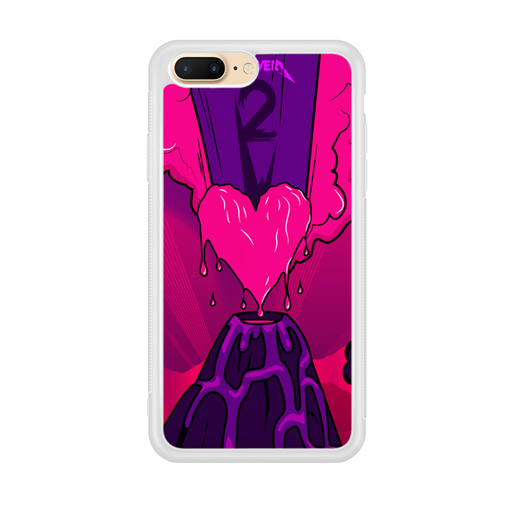 Lil Uzi Vert Cover Art iPhone 7 Plus Case-Phone Case-Rubber White (2D Case)-Altracase