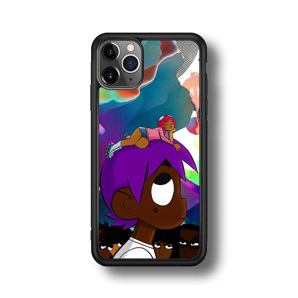 Lil Uzi Vert VS The World iPhone 11 Pro Max Case-Phone Case-Rubber Black (2D Case)-Altracase