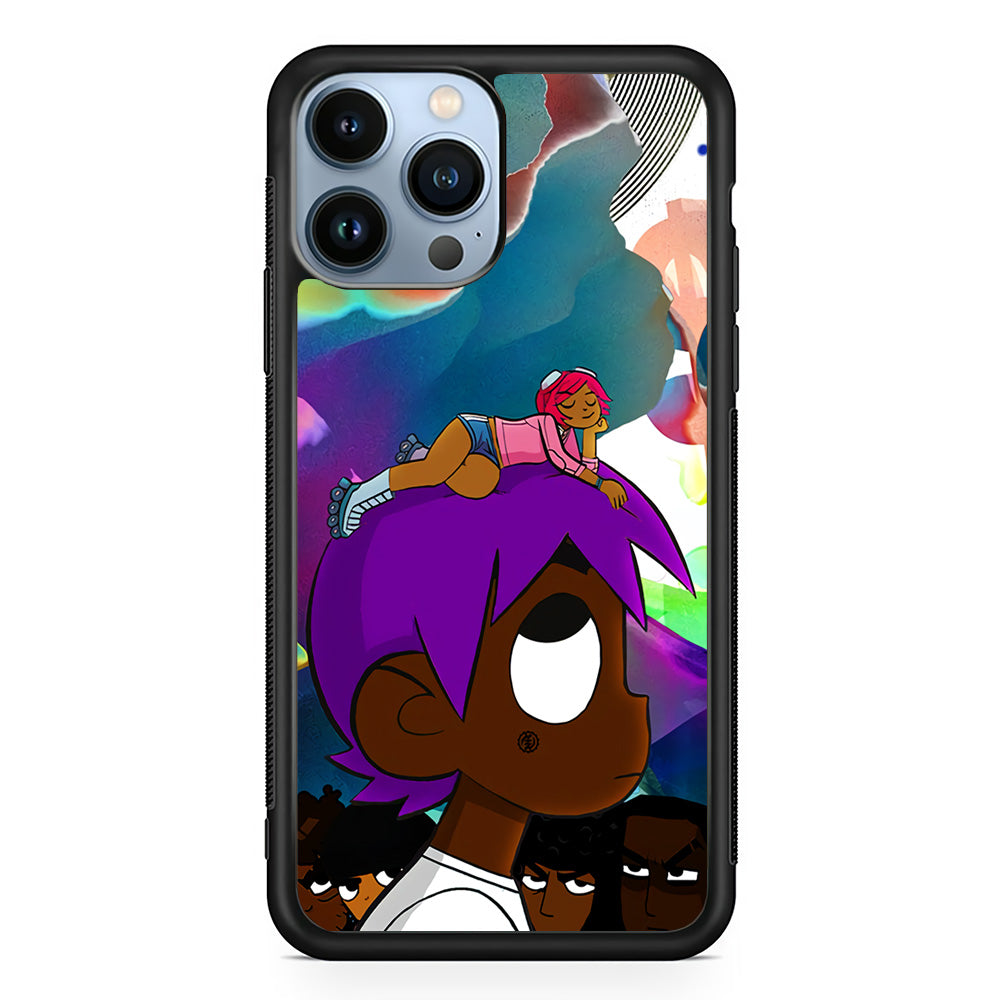 Lil Uzi Vert VS The World iPhone 15 Pro Case-Phone Case-Rubber Black (2D Case)-Altracase