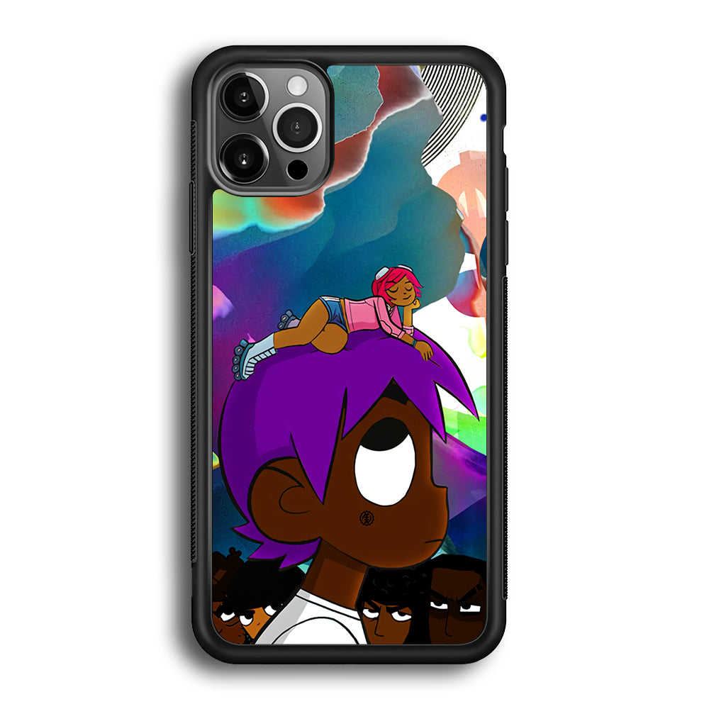 Lil Uzi Vert VS The World iPhone 12 Pro Max Case-Phone Case-Rubber Black (2D Case)-Altracase