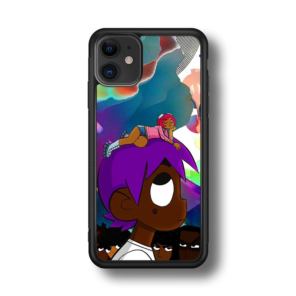 Lil Uzi Vert VS The World iPhone 11 Case-Phone Case-Rubber Black (2D Case)-Altracase