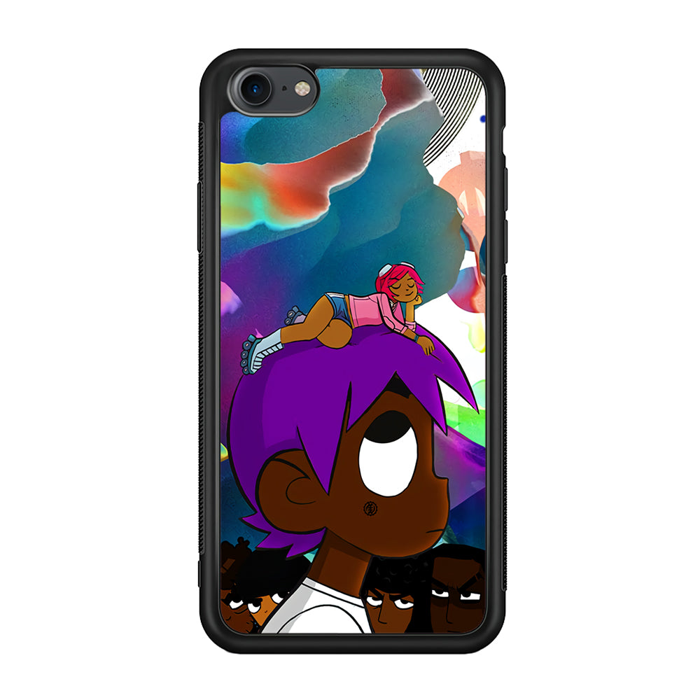 Lil Uzi Vert VS The World iPhone 8 Case-Phone Case-Rubber Black (2D Case)-Altracase