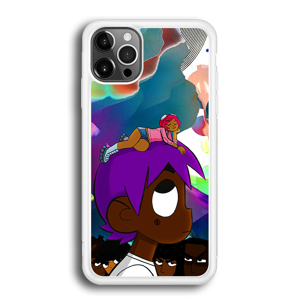 Lil Uzi Vert VS The World iPhone 12 Pro Max Case-Phone Case-Rubber White (2D Case)-Altracase