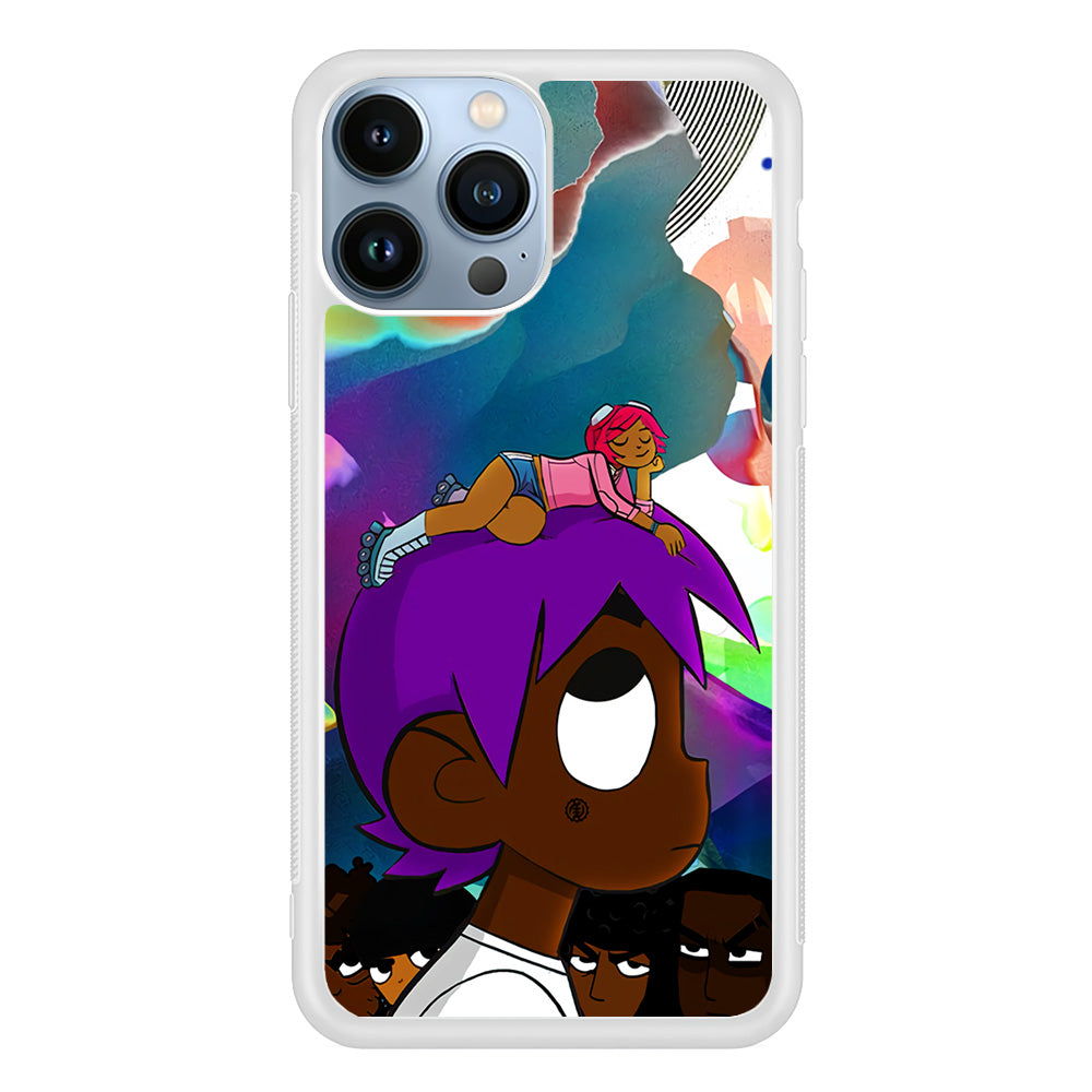 Lil Uzi Vert VS The World iPhone 15 Pro Case-Phone Case-Rubber White (2D Case)-Altracase
