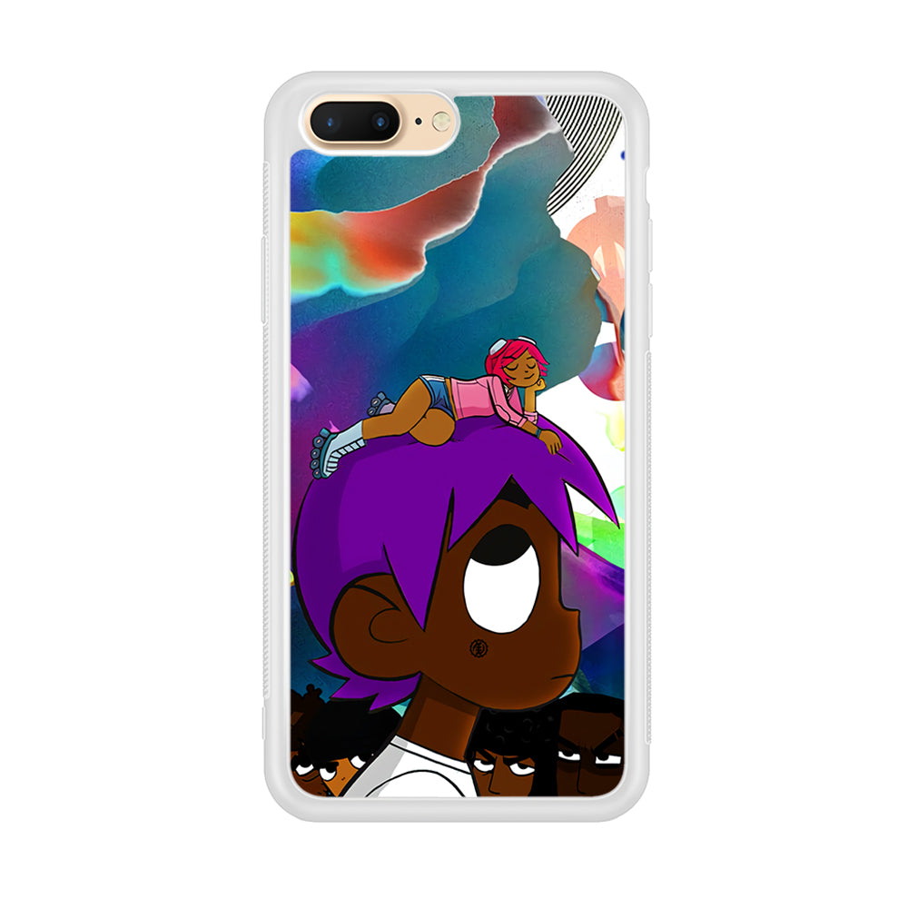 Lil Uzi Vert VS The World iPhone 7 Plus Case-Phone Case-Rubber White (2D Case)-Altracase