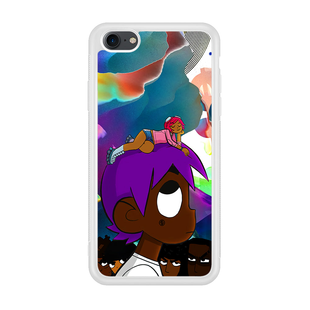 Lil Uzi Vert VS The World iPhone 7 Case-Phone Case-Rubber White (2D Case)-Altracase