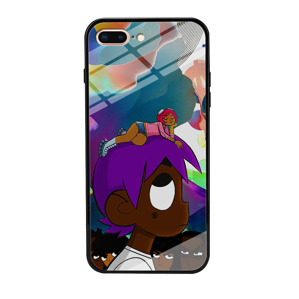 Lil Uzi Vert VS The World iPhone 8 Plus Case-Phone Case-Tempered Glass Case-Altracase