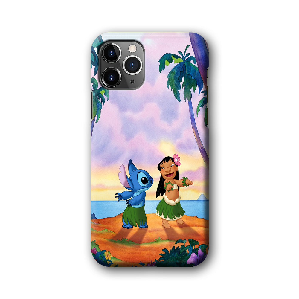 Lilo and Stitch Dancing iPhone 11 Pro Max Case-Phone Case-3D Case-Altracase