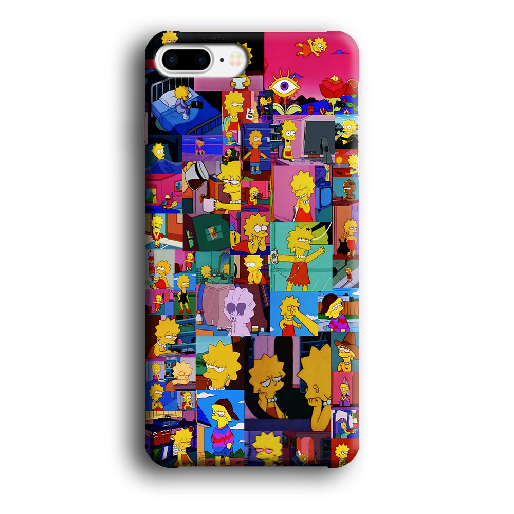 Lisa Simpson Aesthetic iPhone 7 Plus Case-Phone Case-3D Case-Altracase