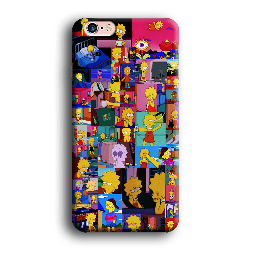 Lisa Simpson Aesthetic iPhone 6 Plus | 6s Plus Case-Phone Case-3D Case-Altracase