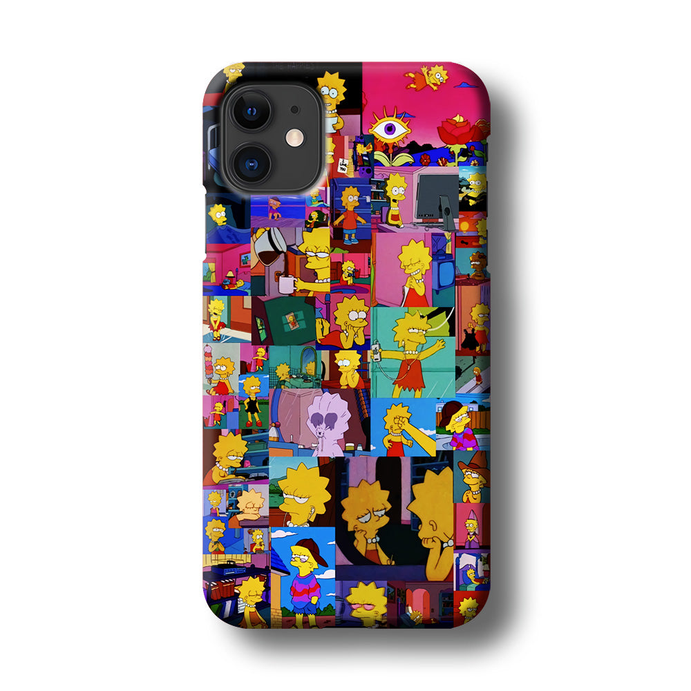Lisa Simpson Aesthetic iPhone 11 Case-Phone Case-3D Case-Altracase