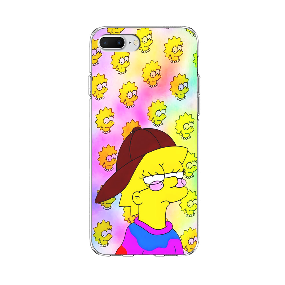 Lisa Simpson Hypebeast iPhone 7 Plus Case-Phone Case-Clear Soft Case-Altracase
