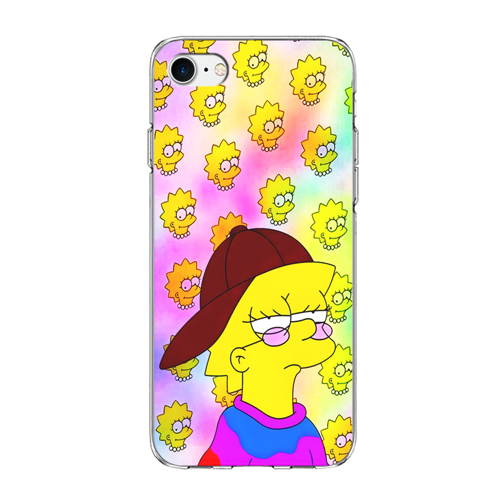 Lisa Simpson Hypebeast iPhone 8 Case-Phone Case-Clear Soft Case-Altracase