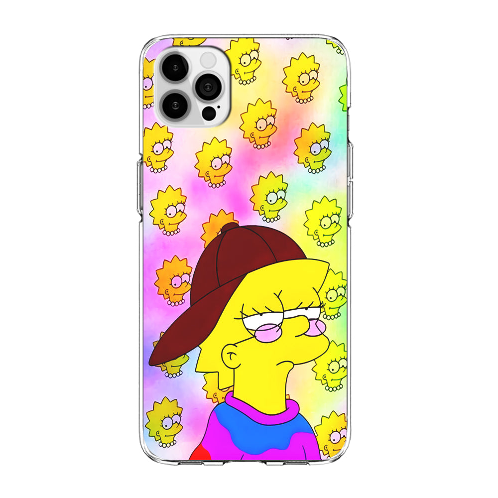 Lisa Simpson Hypebeast iPhone 13 Pro Max Case-Phone Case-Clear Soft Case-Altracase