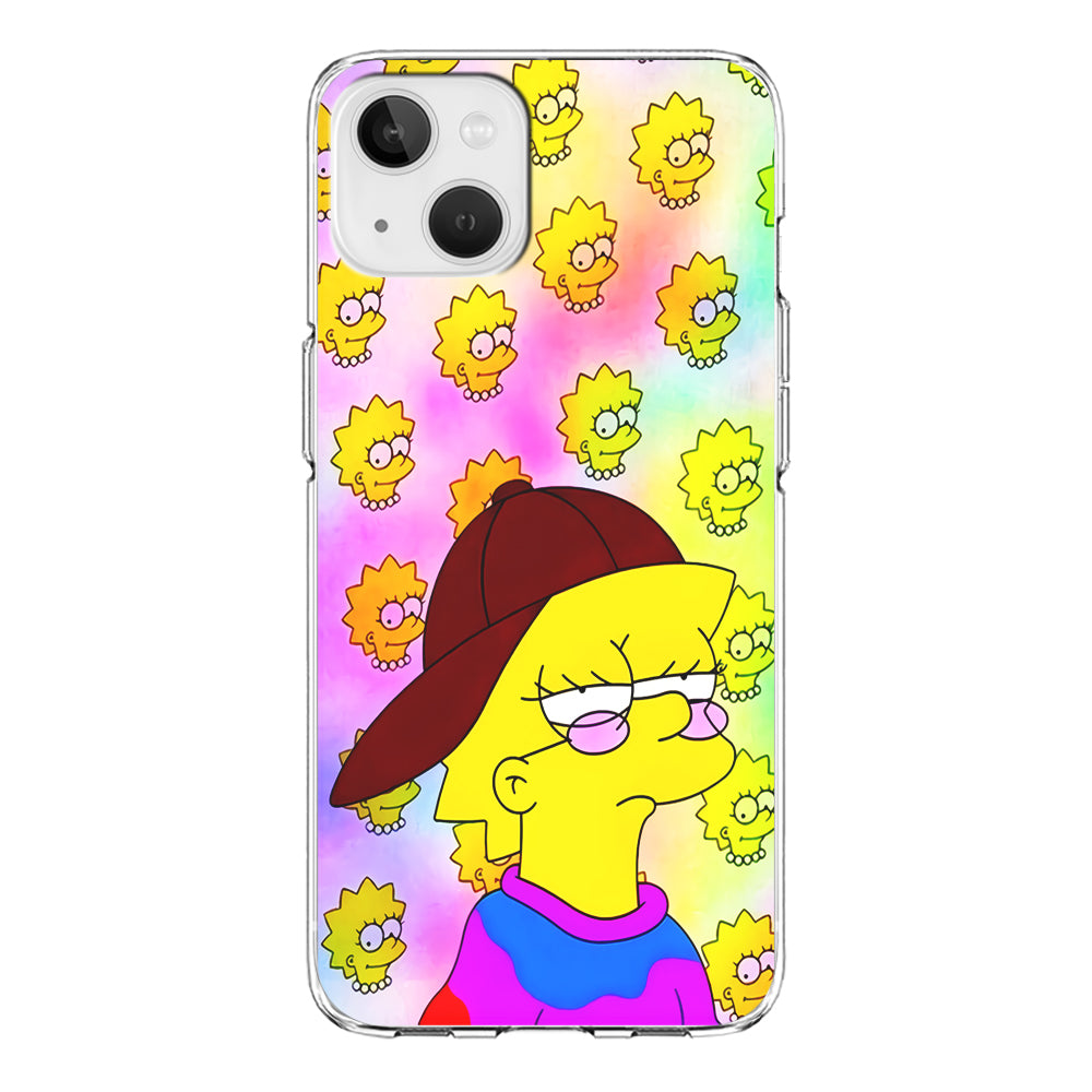 Lisa Simpson Hypebeast iPhone 13 Mini Case-Phone Case-Clear Soft Case-Altracase