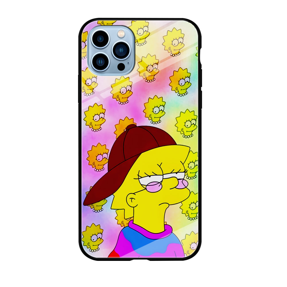Lisa Simpson Hypebeast iPhone 12 Pro Max Case-Phone Case-Tempered Glass Case-Altracase