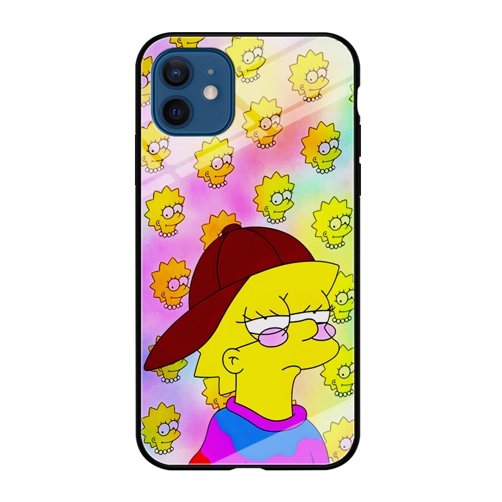 Lisa Simpson Hypebeast iPhone 12 Case-Phone Case-Tempered Glass Case-Altracase