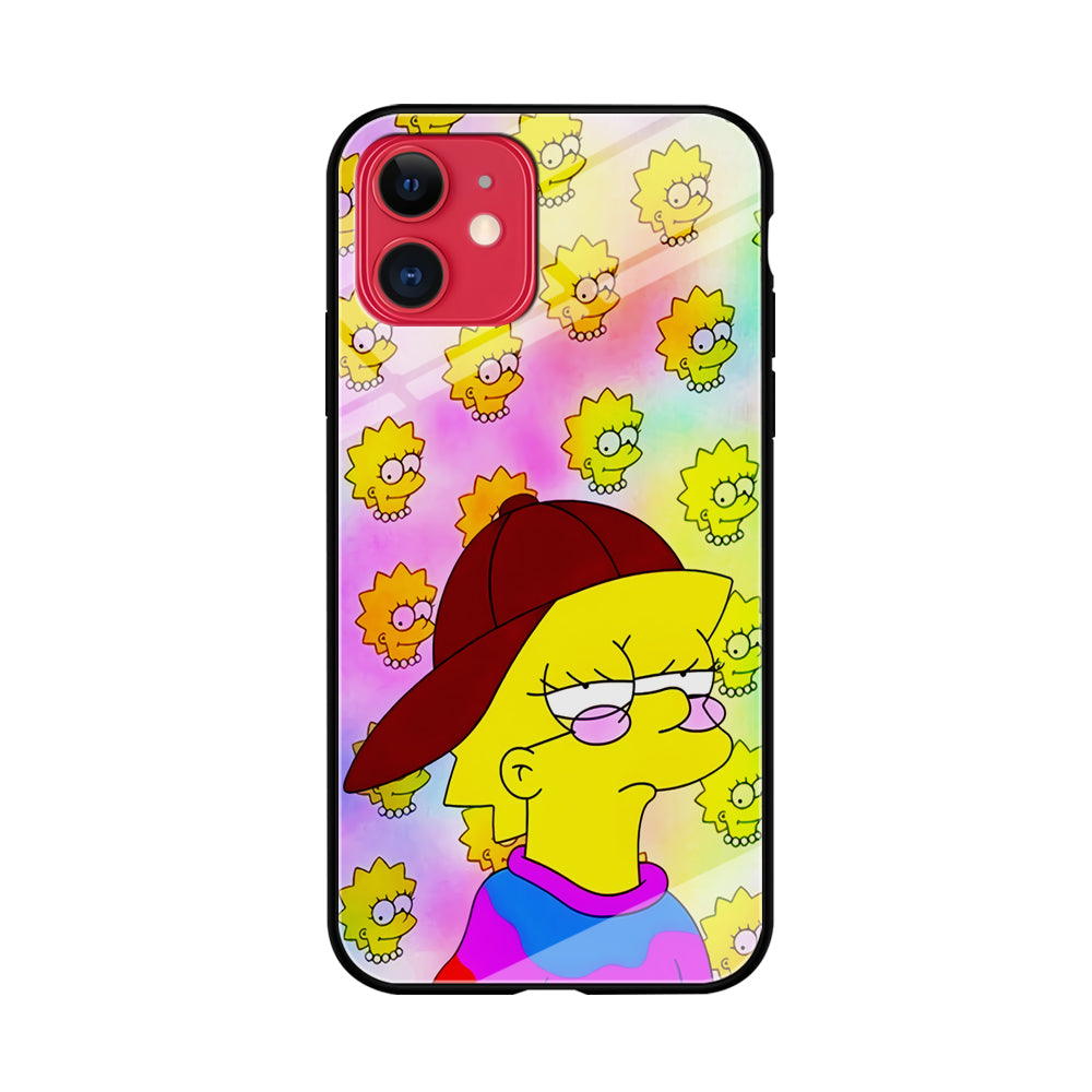 Lisa Simpson Hypebeast iPhone 11 Case-Phone Case-Tempered Glass Case-Altracase