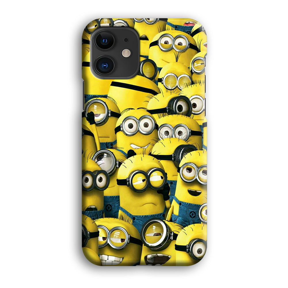 Lots of Minion iPhone 12 Mini Case-Phone Case-3D Case-Altracase