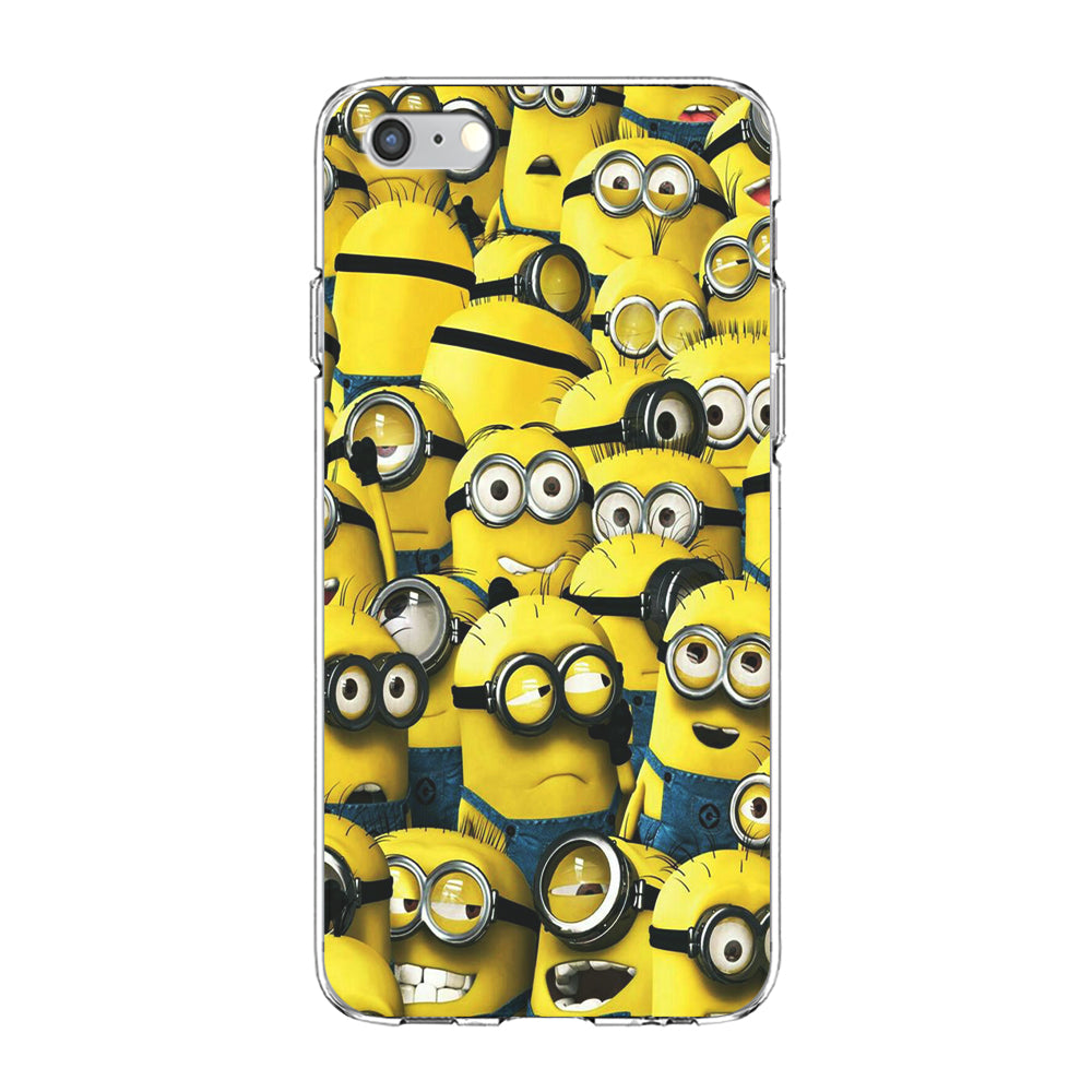 Lots of Minion iPhone 6 | 6s Case-Phone Case-Clear Soft Case-Altracase