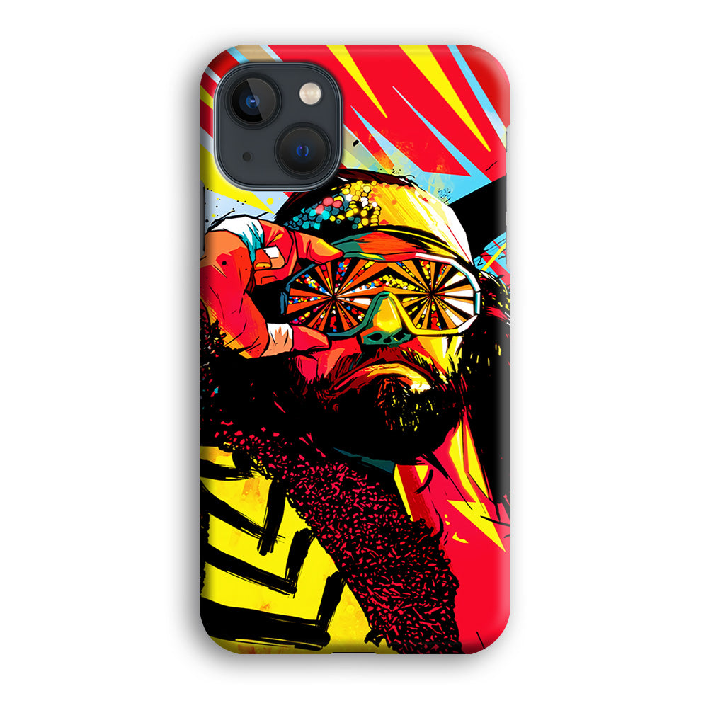Macho Man Randy Art iPhone 13 Mini Case-Phone Case-3D Case-Altracase