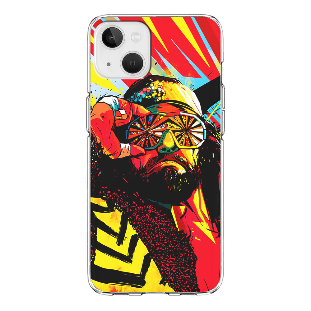 Macho Man Randy Art iPhone 13 Case-Phone Case-Clear Soft Case-Altracase