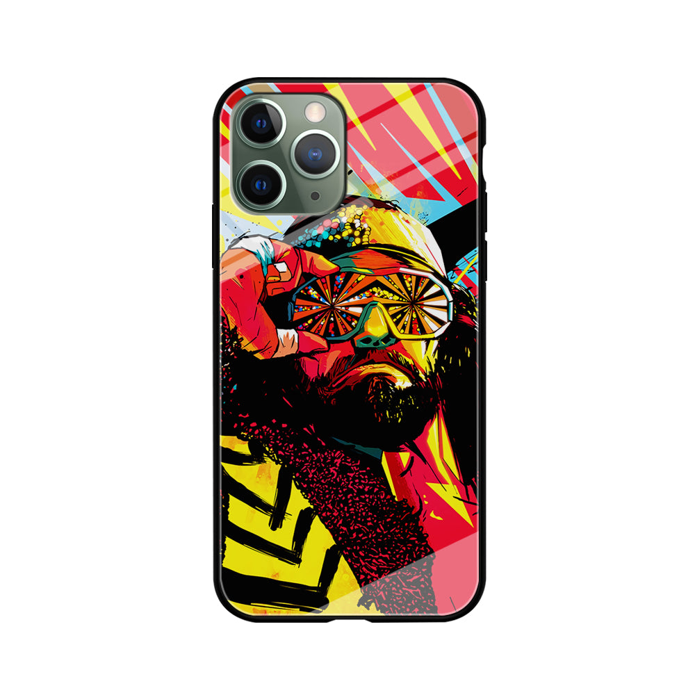 Macho Man Randy Art iPhone 11 Pro Max Case-Phone Case-Tempered Glass Case-Altracase