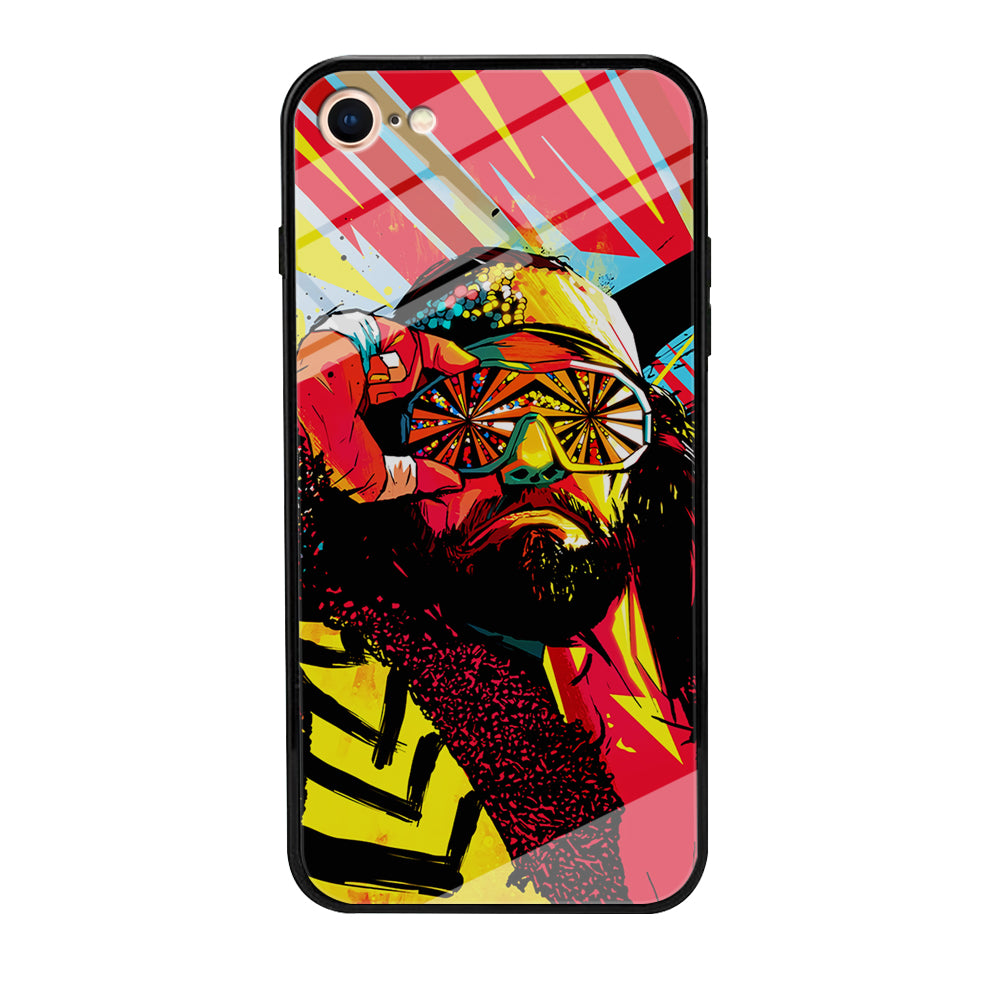 Macho Man Randy Art iPhone 7 Case-Phone Case-Tempered Glass Case-Altracase