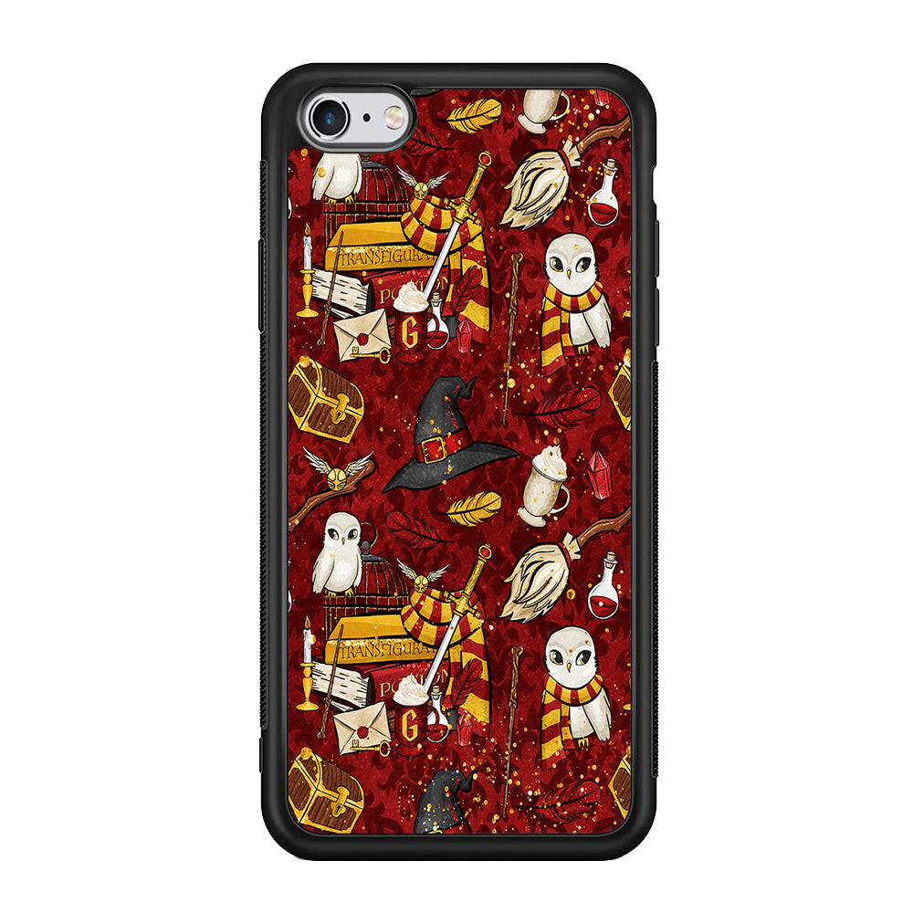 Magic Art Red iPhone 6 Plus | 6s Plus Case-Phone Case-Rubber Black (2D Case)-Altracase
