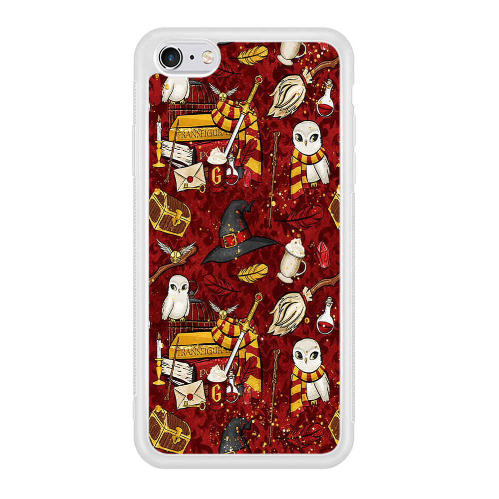 Magic Art Red iPhone 6 Plus | 6s Plus Case-Phone Case-Rubber White (2D Case)-Altracase