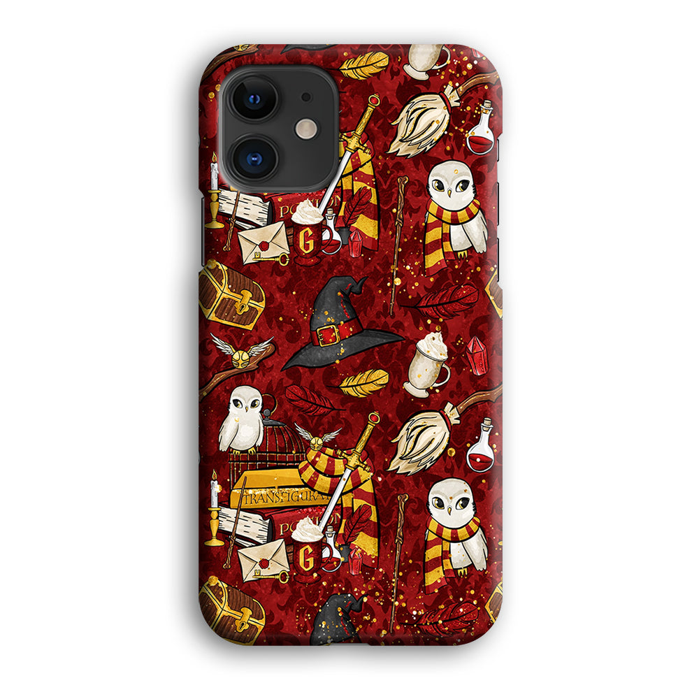 Magic Art Red iPhone 12 Case-Phone Case-3D Case-Altracase