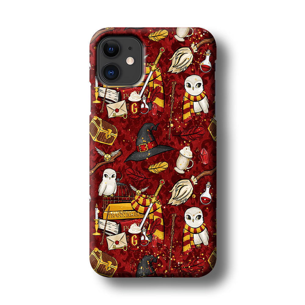Magic Art Red iPhone 11 Case-Phone Case-3D Case-Altracase