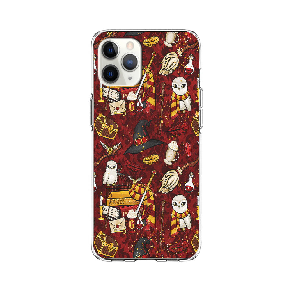 Magic Art Red iPhone 11 Pro Max Case-Phone Case-Clear Soft Case-Altracase