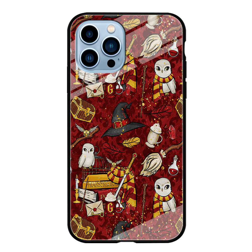 Magic Art Red iPhone 13 Pro Case-Phone Case-Tempered Glass Case-Altracase