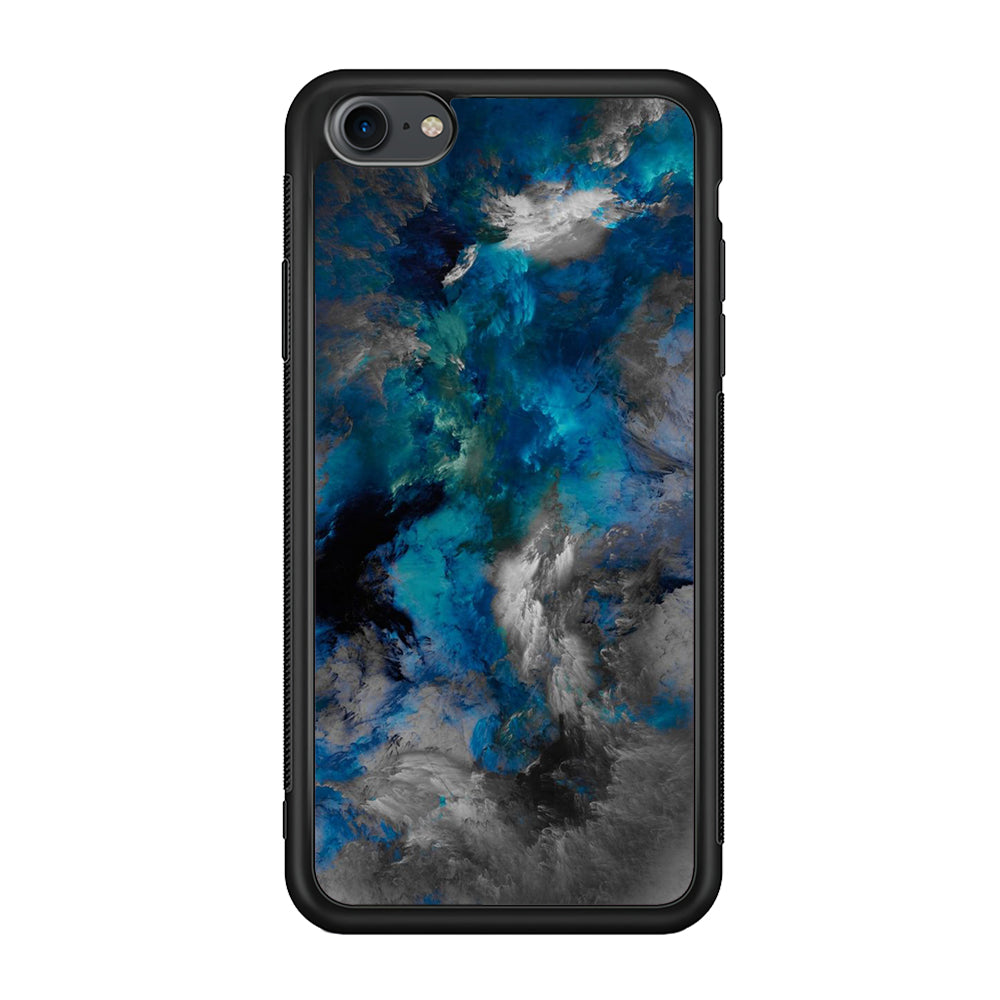 Marble Pattern 016 iPhone 7 Case-Phone Case-Rubber Black (2D Case)-Altracase