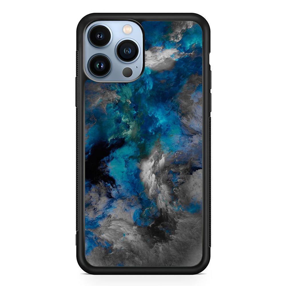Marble Pattern 016 iPhone 15 Pro Case-Phone Case-Rubber Black (2D Case)-Altracase