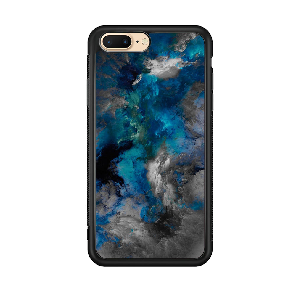 Marble Pattern 016 iPhone 7 Plus Case-Phone Case-Rubber Black (2D Case)-Altracase