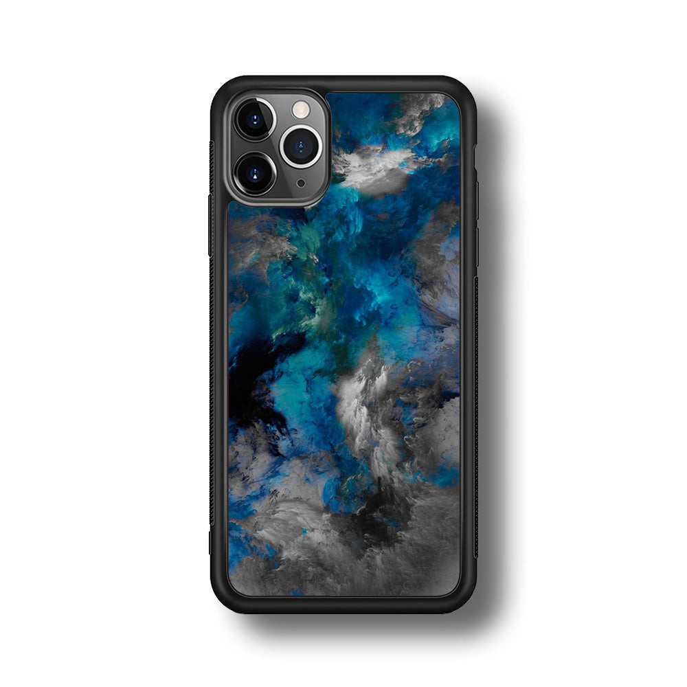 Marble Pattern 016 iPhone 11 Pro Max Case-Phone Case-Rubber Black (2D Case)-Altracase