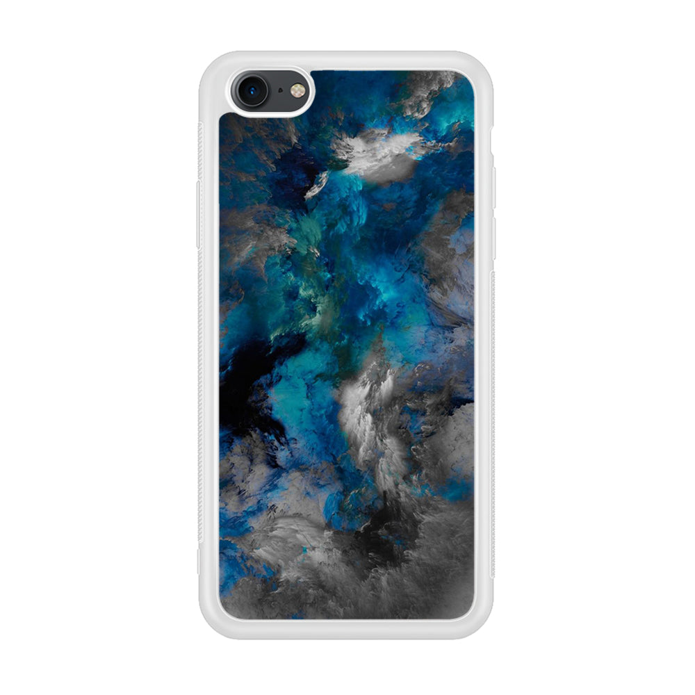 Marble Pattern 016 iPhone 7 Case-Phone Case-Rubber White (2D Case)-Altracase