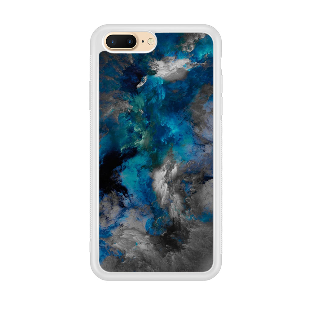 Marble Pattern 016 iPhone 7 Plus Case-Phone Case-Rubber White (2D Case)-Altracase