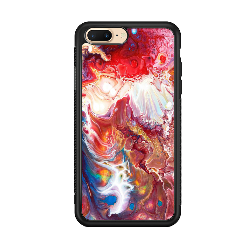 Marble Pattern 025 iPhone 7 Plus Case-Phone Case-Rubber Black (2D Case)-Altracase
