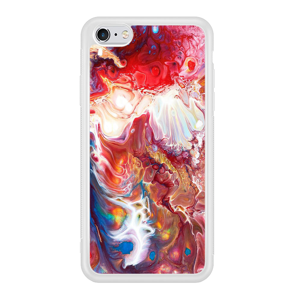 Marble Pattern 025 iPhone 6 Plus | 6s Plus Case-Phone Case-Rubber White (2D Case)-Altracase