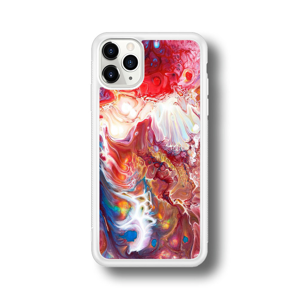 Marble Pattern 025 iPhone 11 Pro Max Case-Phone Case-Rubber White (2D Case)-Altracase