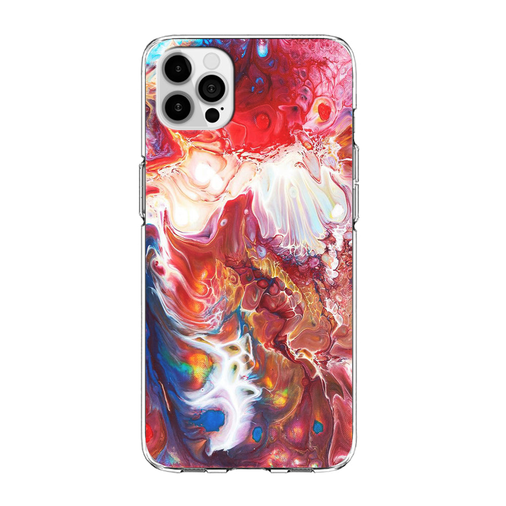 Marble Pattern 025 iPhone 12 Pro Case-Phone Case-Clear Soft Case-Altracase