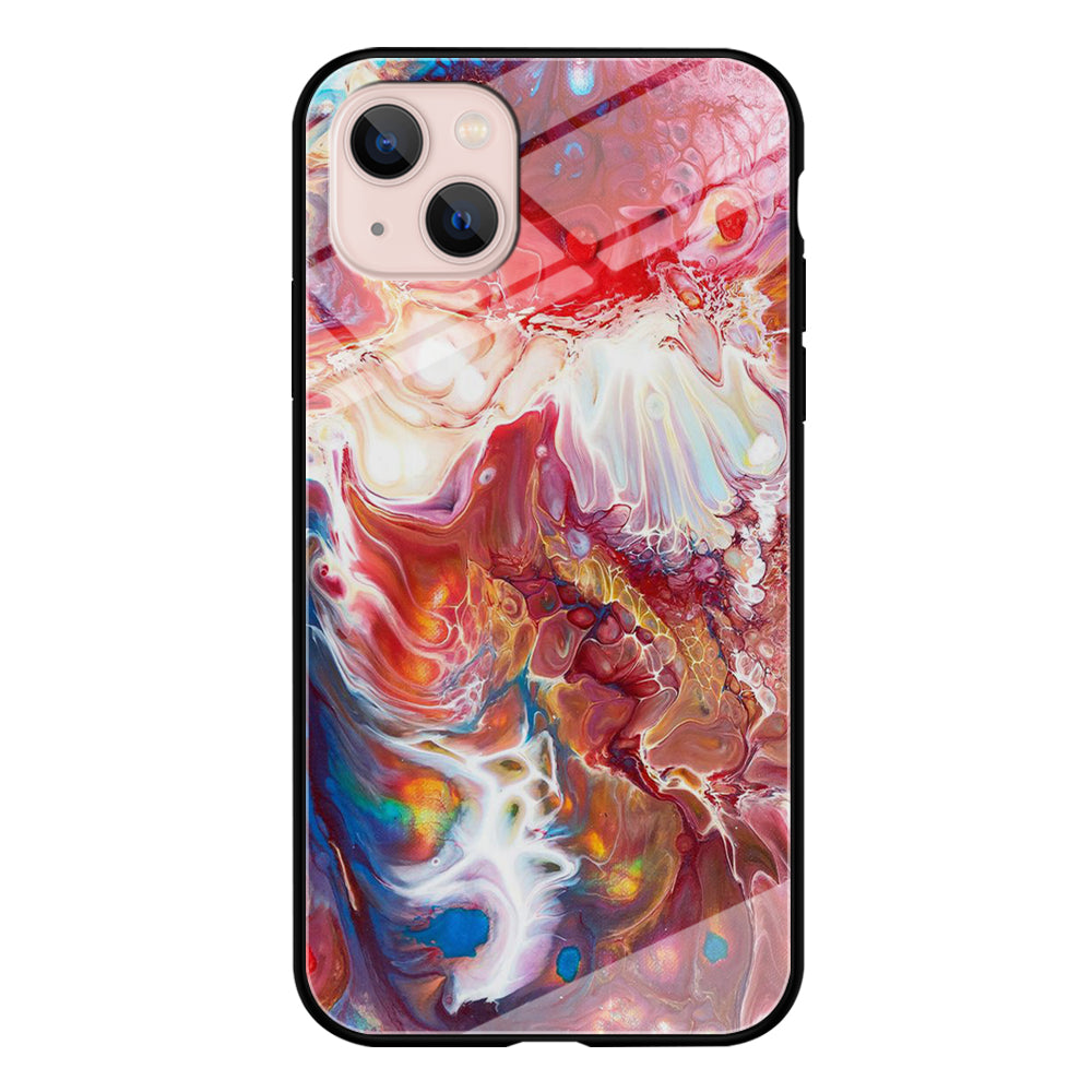 Marble Pattern 025 iPhone 15 Case-Phone Case-Tempered Glass Case-Altracase