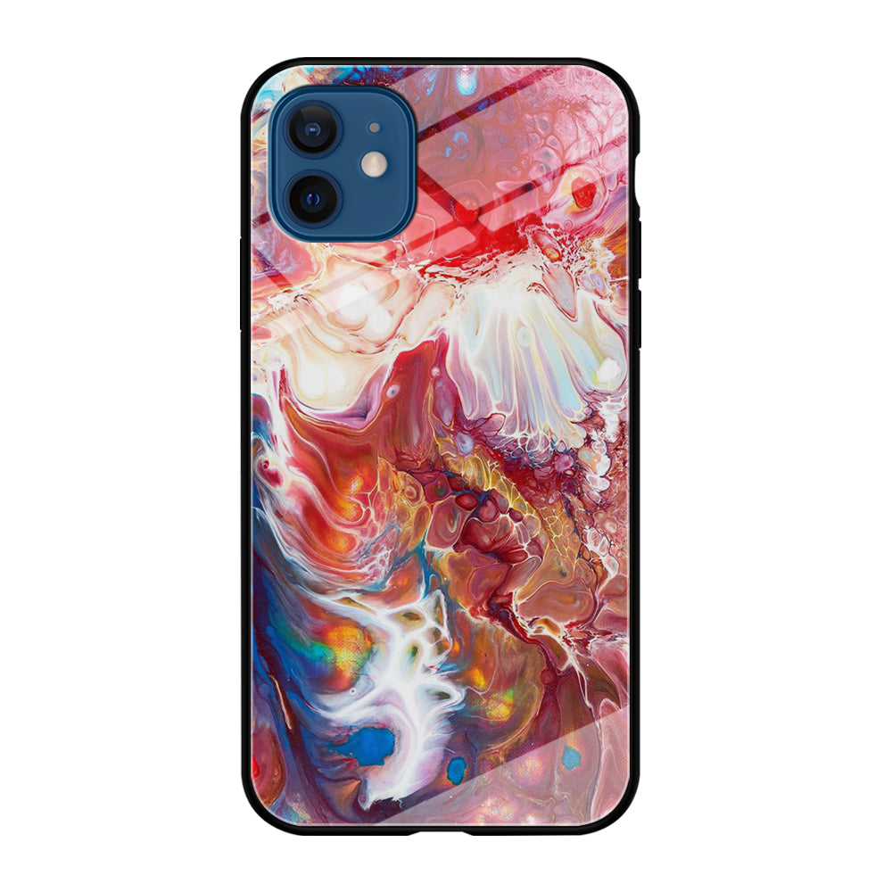 Marble Pattern 025 iPhone 12 Case-Phone Case-Tempered Glass Case-Altracase