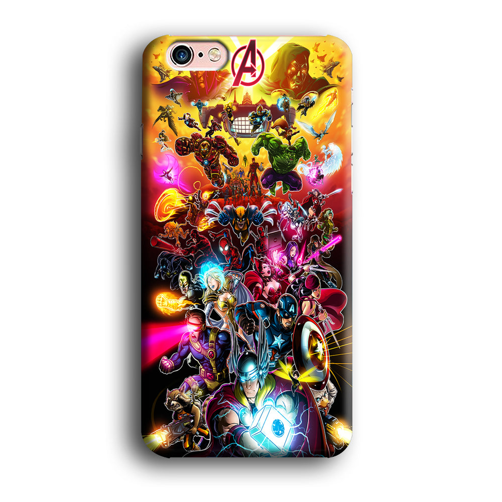 Marvel Avengers Alliance Assemble iPhone 6 Plus | 6s Plus Case-Phone Case-3D Case-Altracase