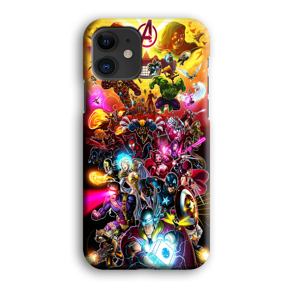 Marvel Avengers Alliance Assemble iPhone 12 Mini Case-Phone Case-3D Case-Altracase