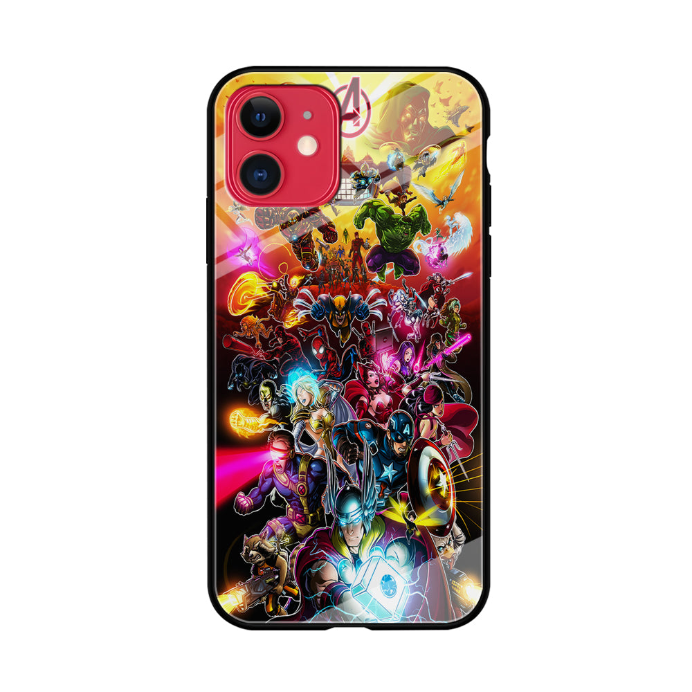 Marvel Avengers Alliance Assemble iPhone 11 Case-Phone Case-Tempered Glass Case-Altracase